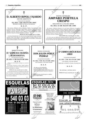 ABC MADRID 09-05-2005 página 78
