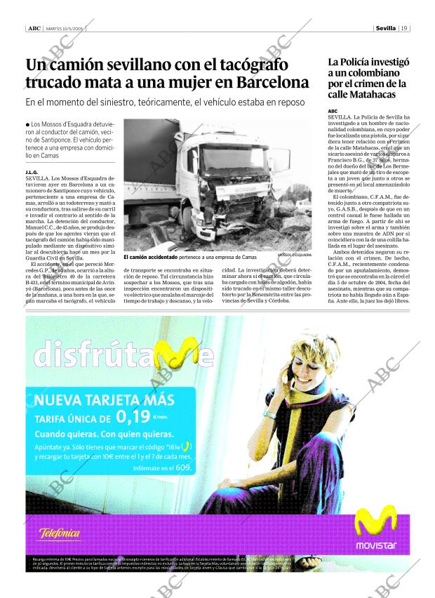 ABC SEVILLA 10-05-2005 página 19