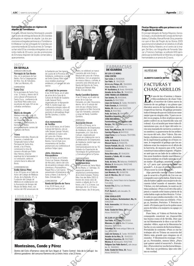ABC SEVILLA 10-05-2005 página 23