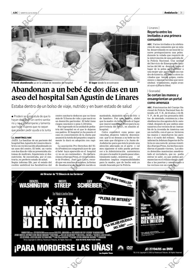 ABC SEVILLA 10-05-2005 página 31