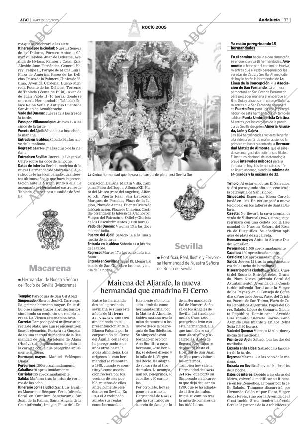 ABC SEVILLA 10-05-2005 página 33