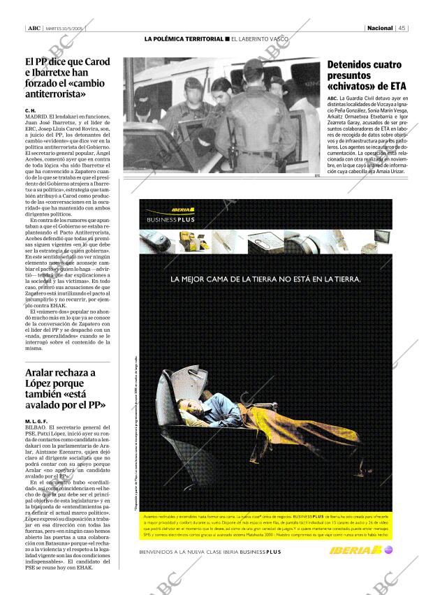 ABC SEVILLA 10-05-2005 página 45