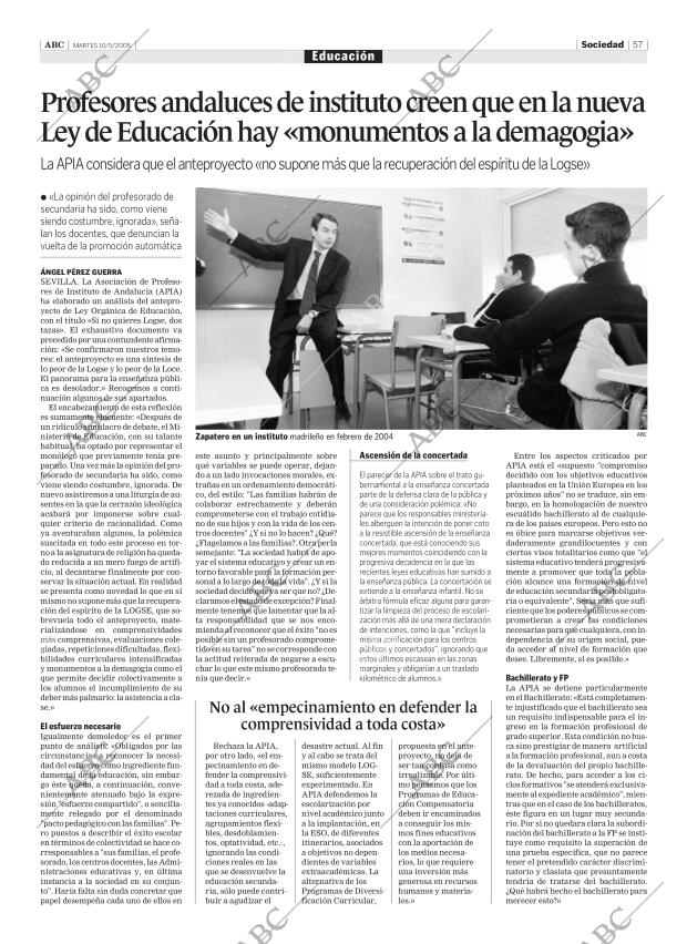 ABC SEVILLA 10-05-2005 página 57