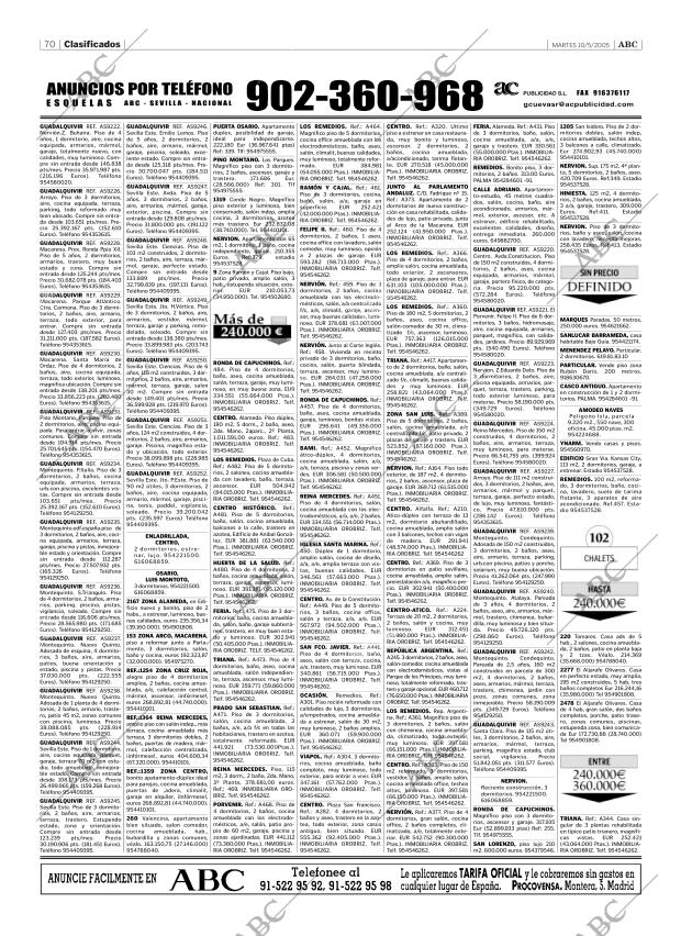 ABC SEVILLA 10-05-2005 página 70