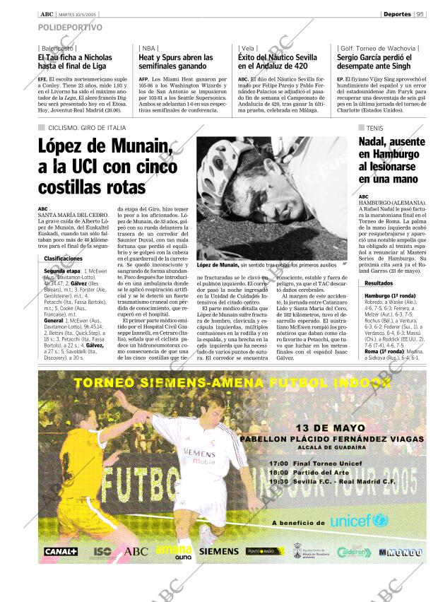 ABC SEVILLA 10-05-2005 página 95