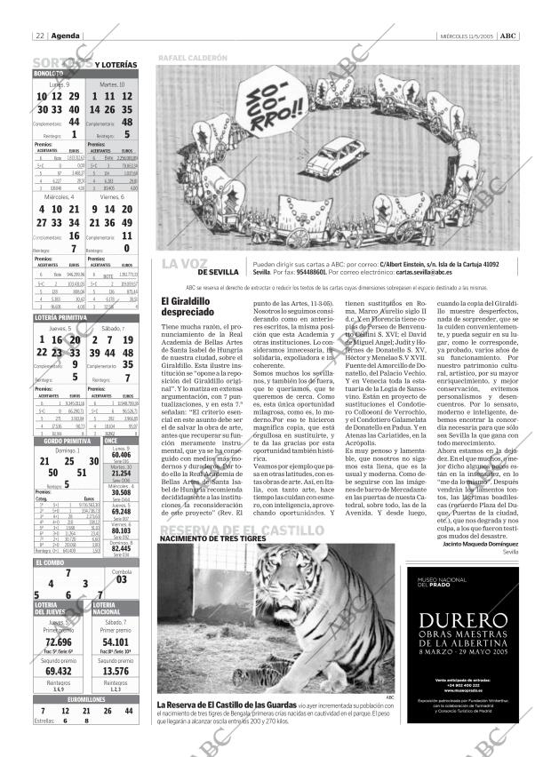 ABC SEVILLA 11-05-2005 página 22