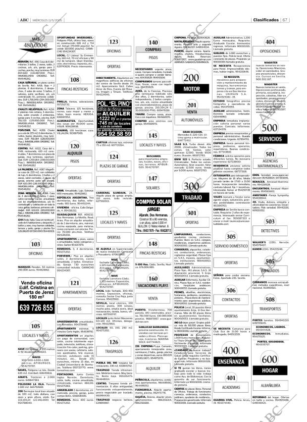 ABC SEVILLA 11-05-2005 página 67