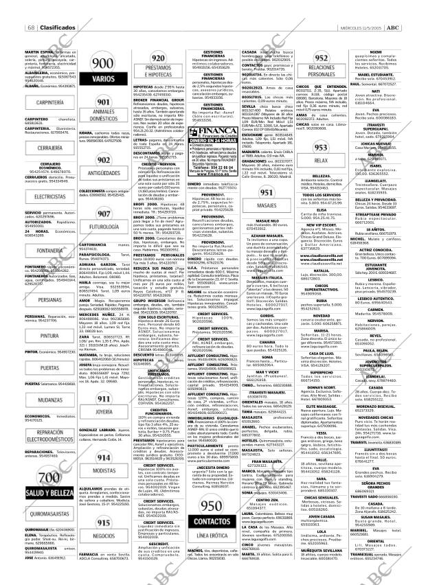 ABC SEVILLA 11-05-2005 página 68