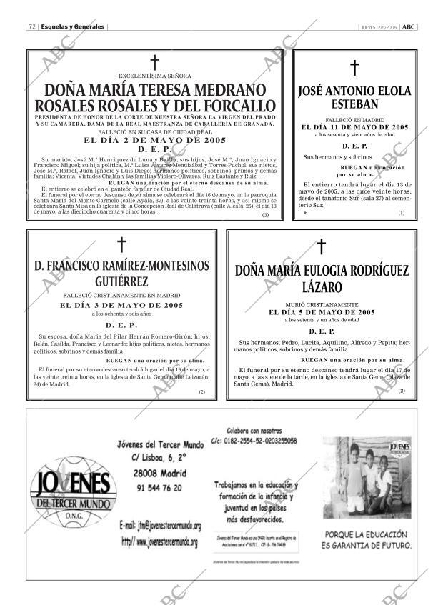 ABC MADRID 12-05-2005 página 72