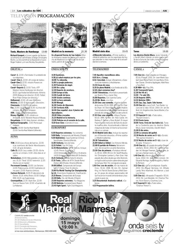 ABC MADRID 14-05-2005 página 114