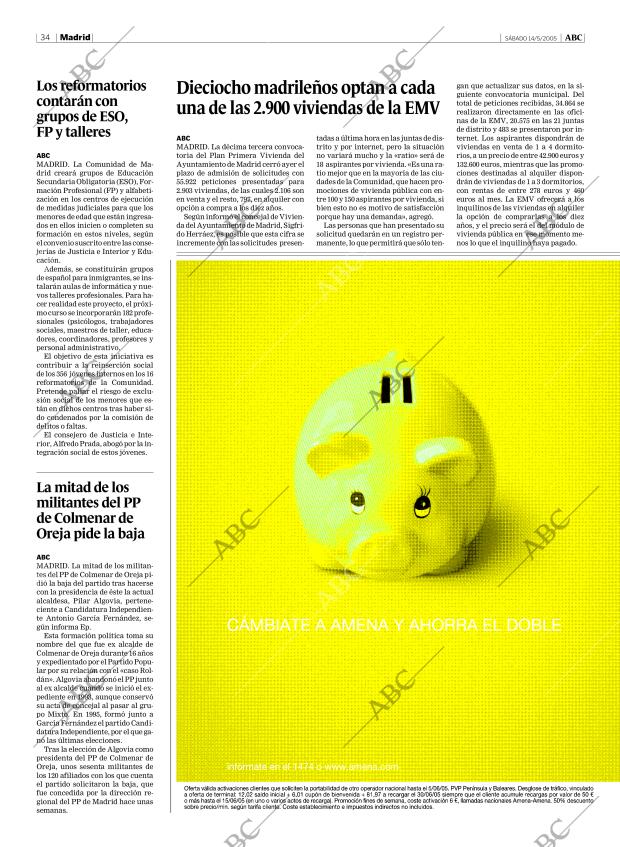 ABC MADRID 14-05-2005 página 34