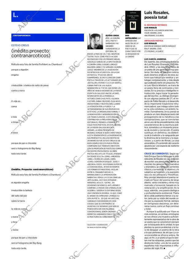 CULTURAL MADRID 14-05-2005 página 20