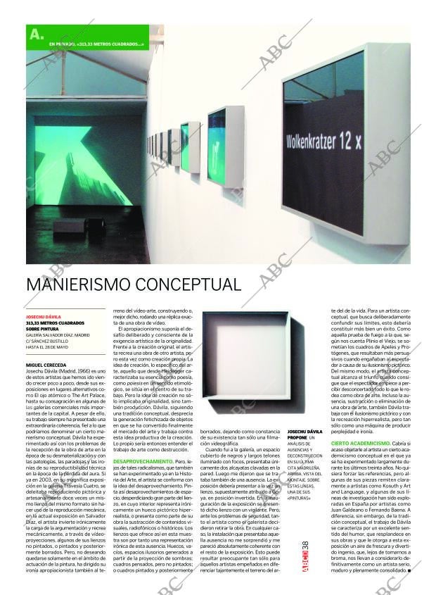 CULTURAL MADRID 14-05-2005 página 38