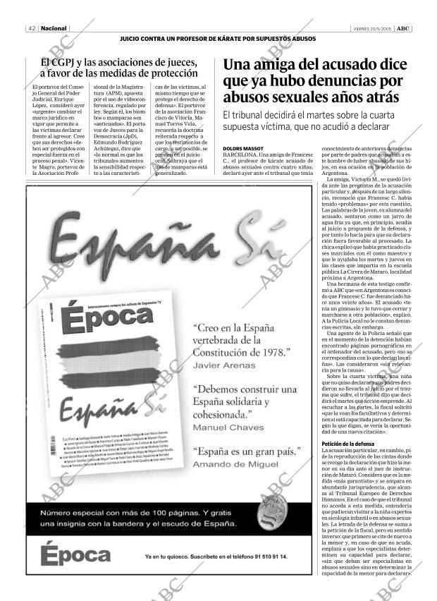ABC SEVILLA 20-05-2005 página 42