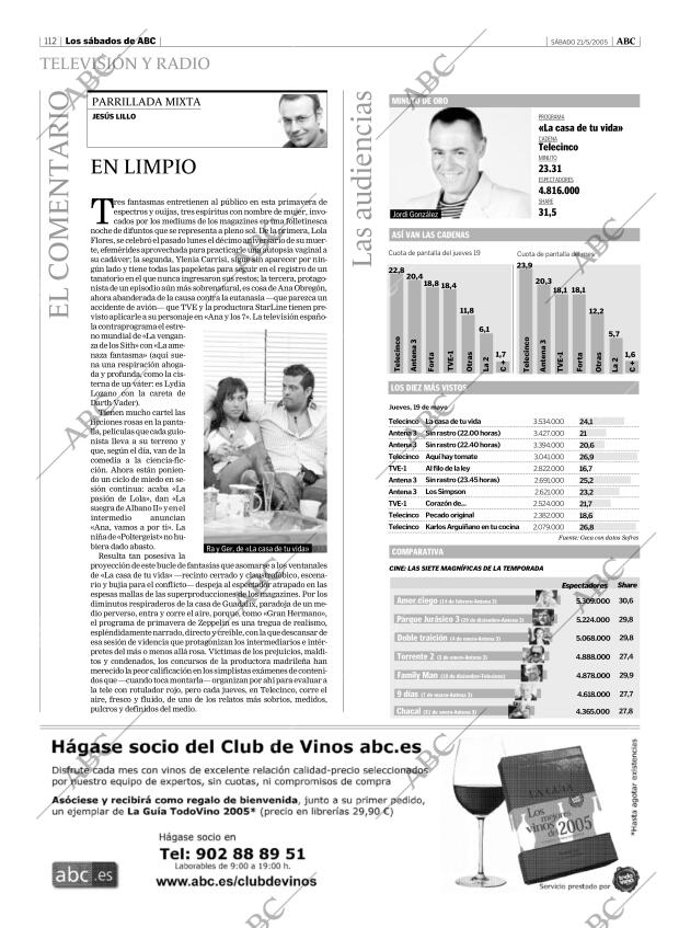 ABC MADRID 21-05-2005 página 112