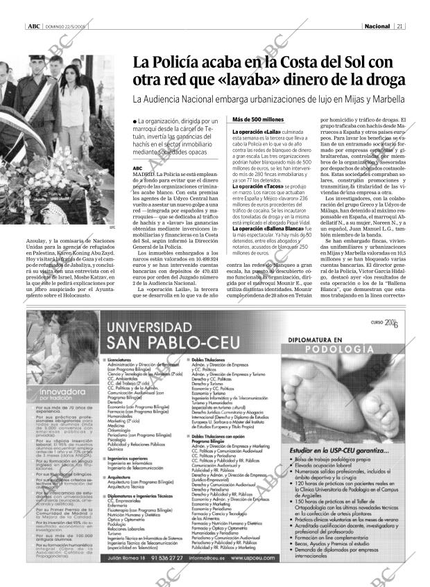 ABC MADRID 22-05-2005 página 21