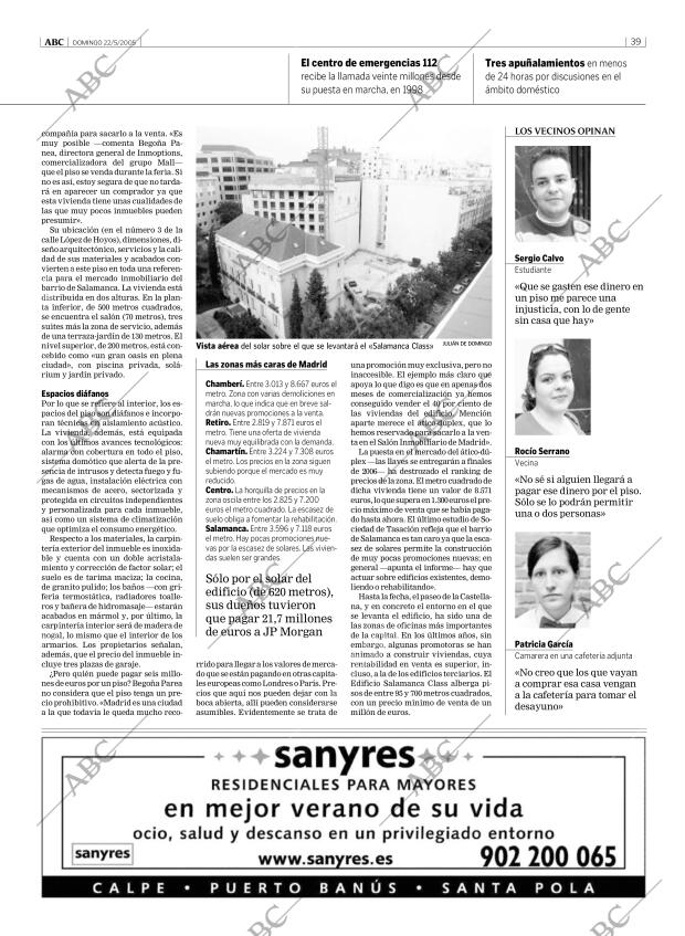 ABC MADRID 22-05-2005 página 39