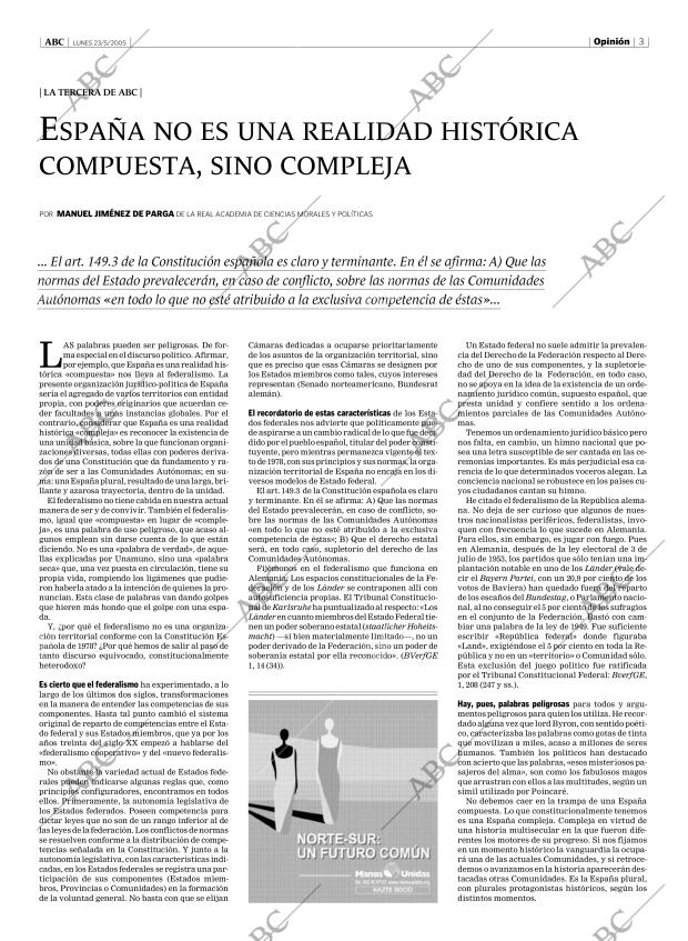 ABC MADRID 23-05-2005 página 3