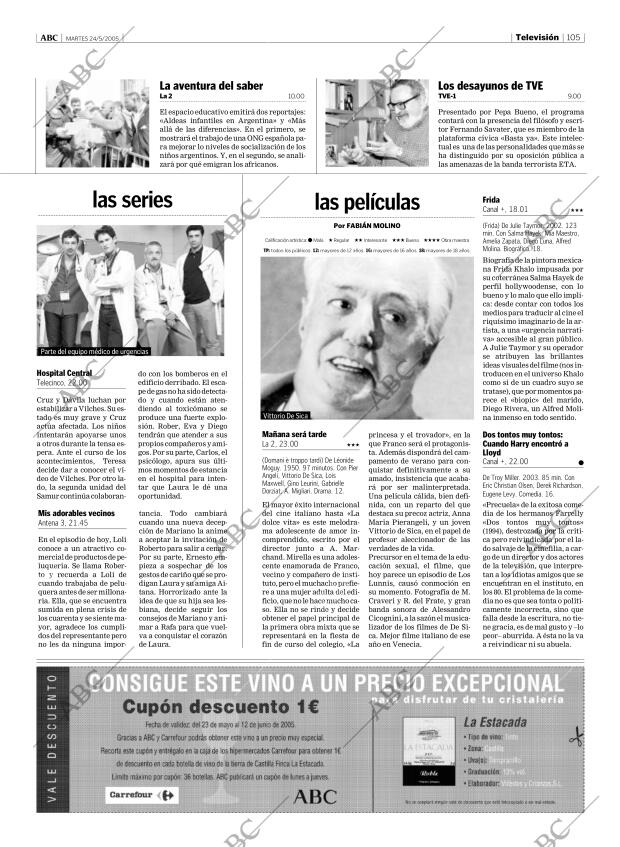 ABC MADRID 24-05-2005 página 105