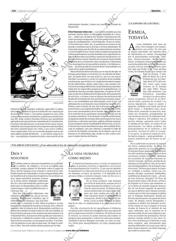 ABC MADRID 25-05-2005 página 7