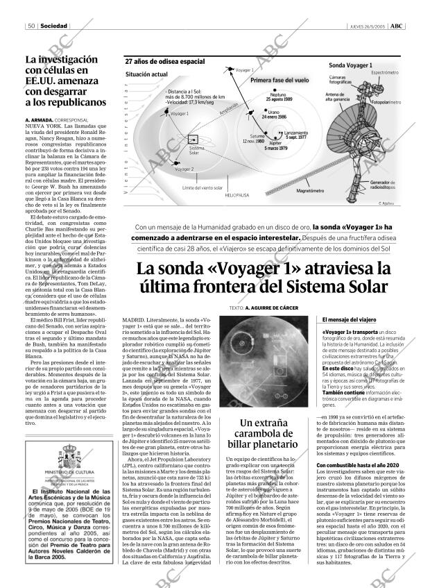 ABC MADRID 26-05-2005 página 50