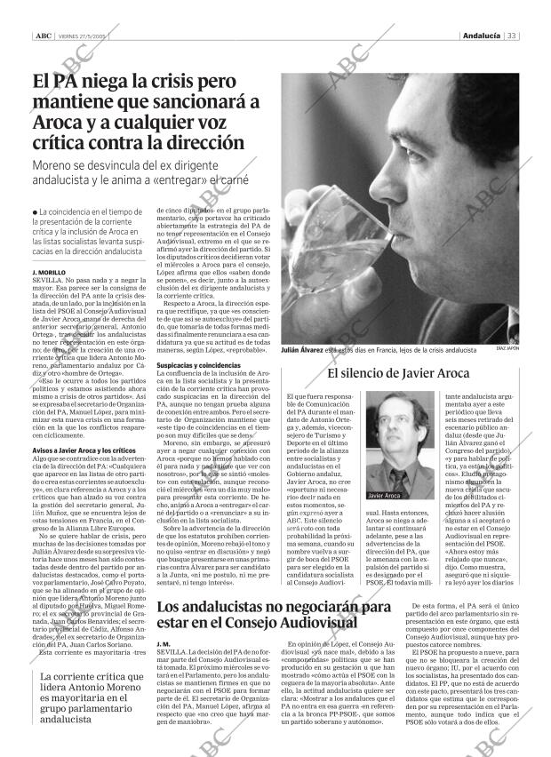 ABC SEVILLA 27-05-2005 página 33