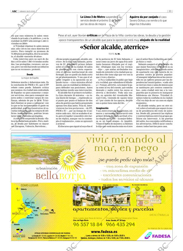 ABC MADRID 28-05-2005 página 33