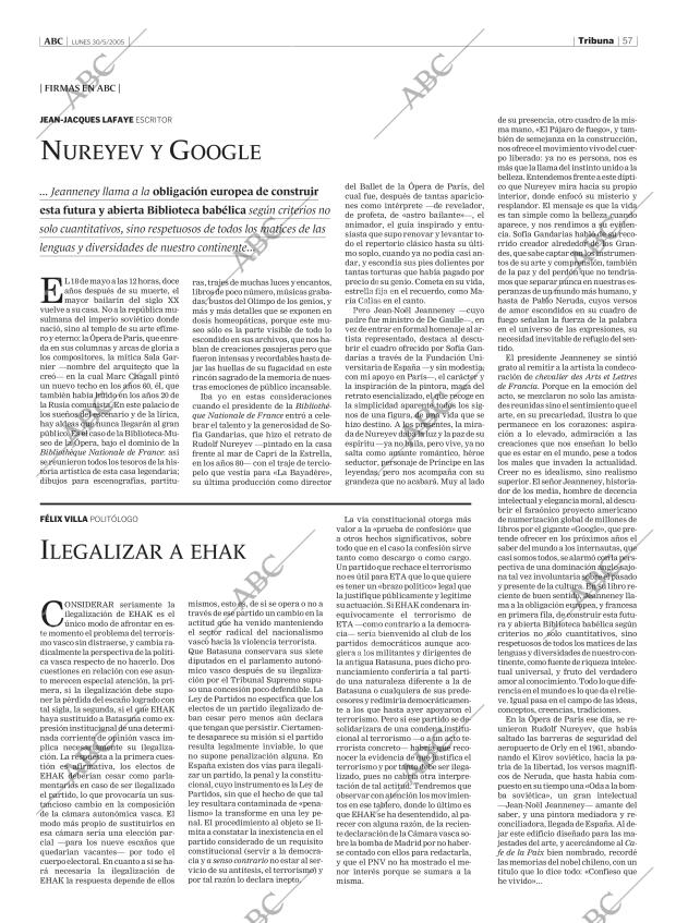 ABC MADRID 30-05-2005 página 57