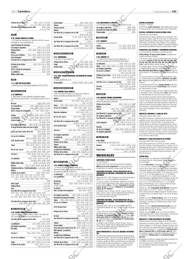 ABC MADRID 30-05-2005 página 64