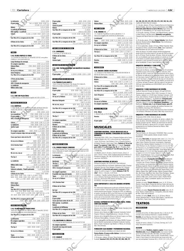 ABC MADRID 01-06-2005 página 72