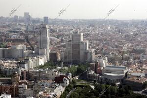 En la Imagen: la plaza de España y el Senado