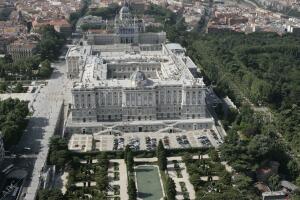 En la imagen: Vista del Palacio Real