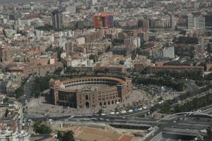 En la imagen: La plaza de toros de Las Ventas