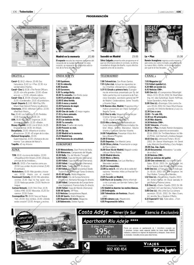ABC MADRID 06-06-2005 página 106