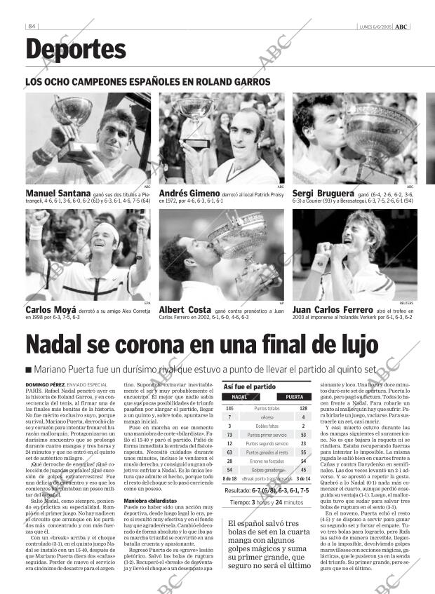 ABC MADRID 06-06-2005 página 84