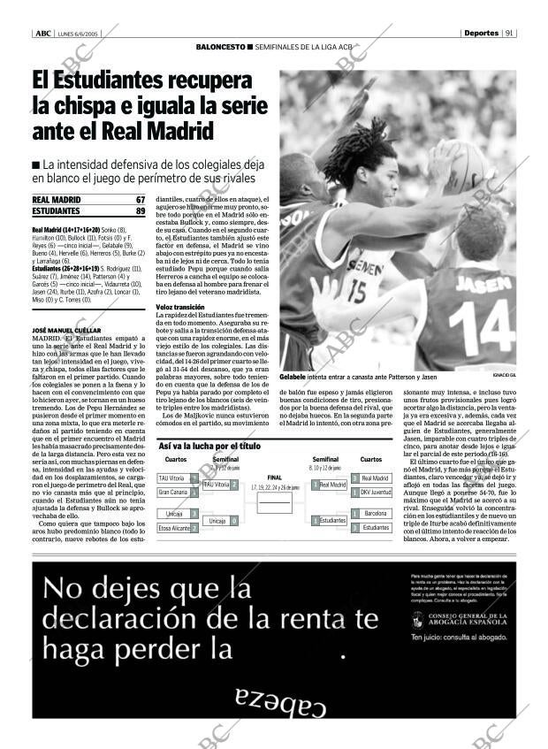 ABC MADRID 06-06-2005 página 91
