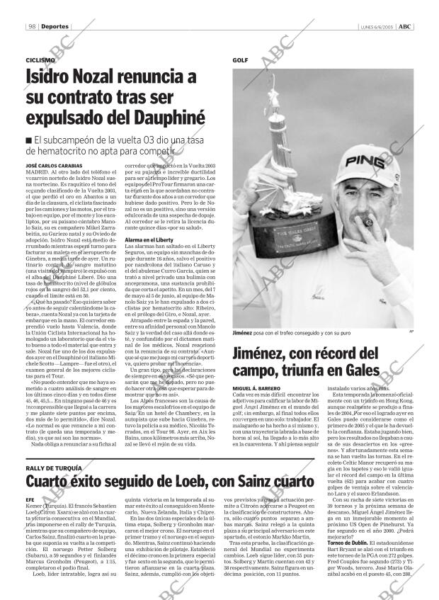 ABC MADRID 06-06-2005 página 98