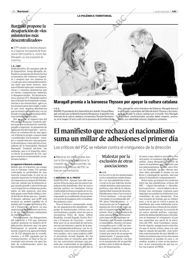 ABC MADRID 09-06-2005 página 18