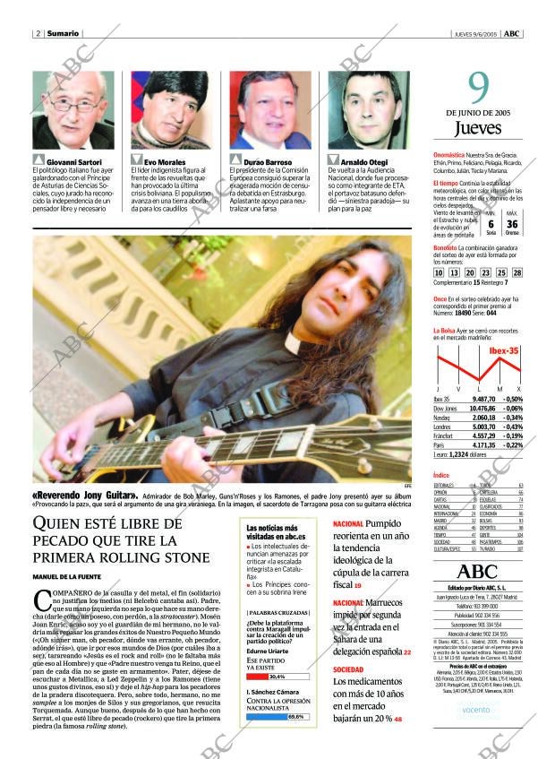 ABC MADRID 09-06-2005 página 2