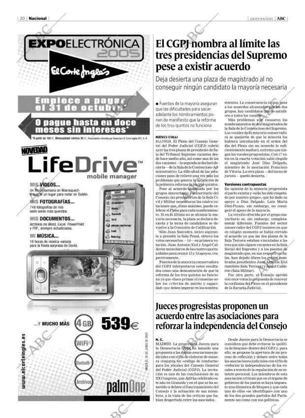 ABC MADRID 09-06-2005 página 20