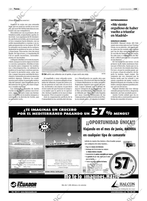 ABC MADRID 09-06-2005 página 64