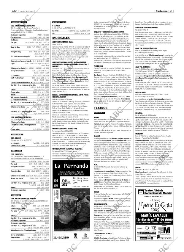 ABC MADRID 09-06-2005 página 71