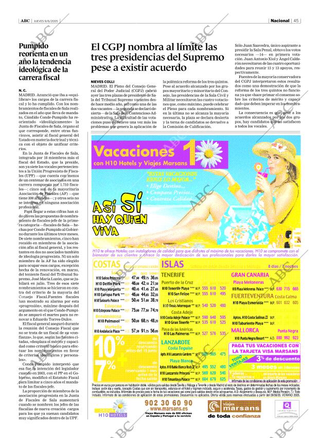 ABC SEVILLA 09-06-2005 página 45