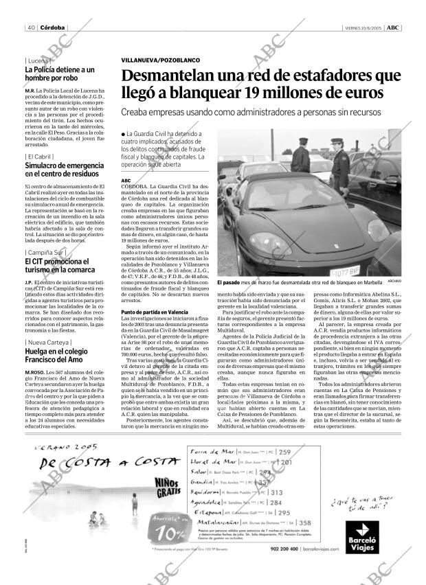 ABC CORDOBA 10-06-2005 página 40