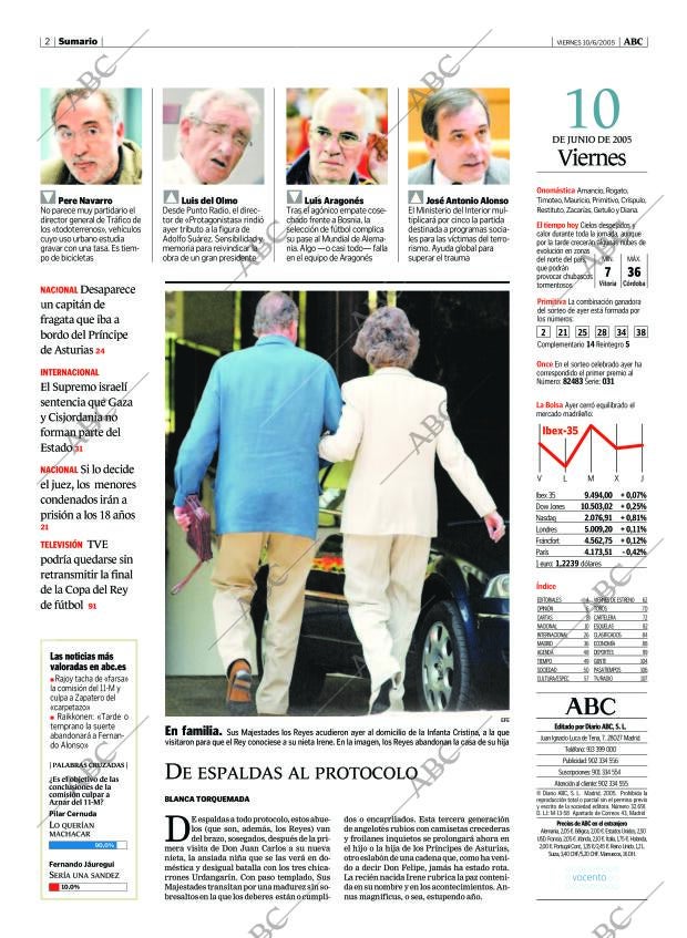 ABC MADRID 10-06-2005 página 2