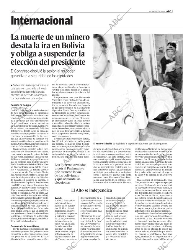 ABC MADRID 10-06-2005 página 26