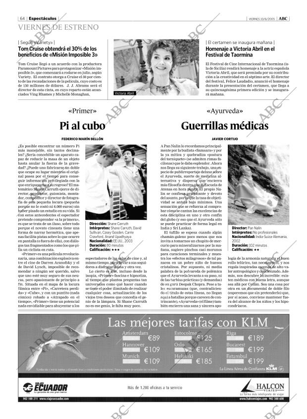 ABC MADRID 10-06-2005 página 64
