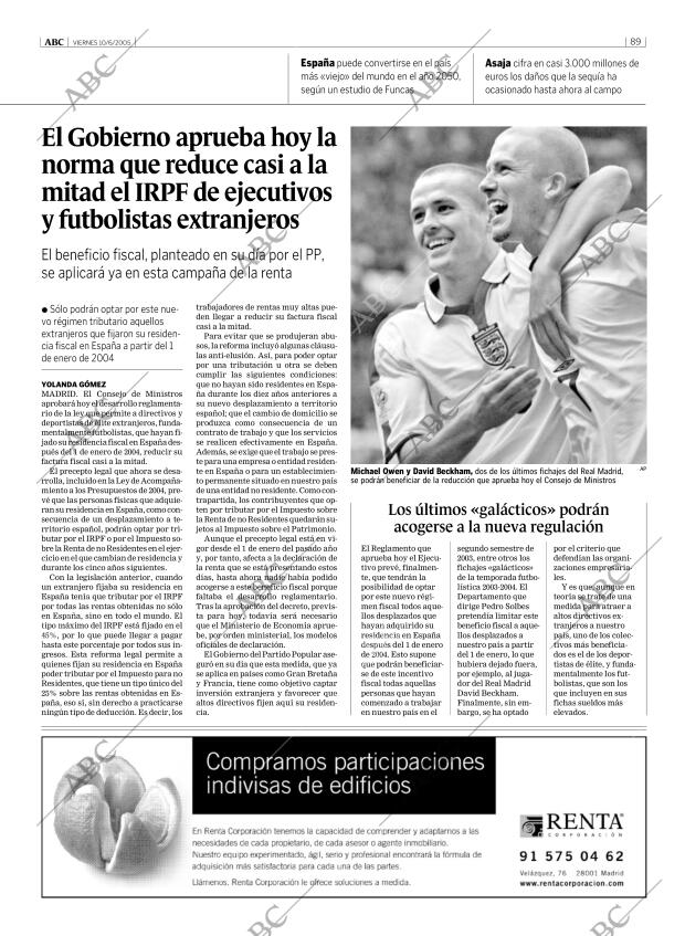 ABC MADRID 10-06-2005 página 89