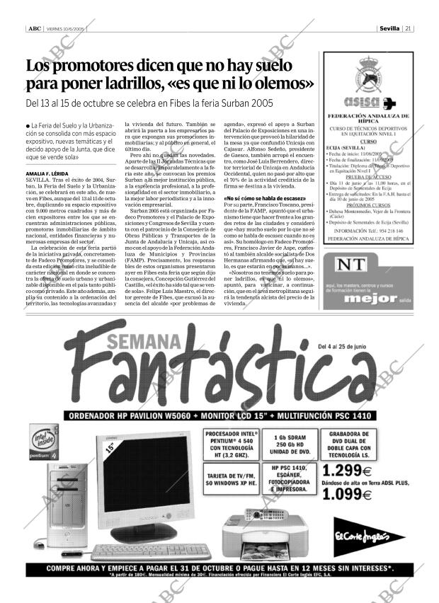 ABC SEVILLA 10-06-2005 página 21
