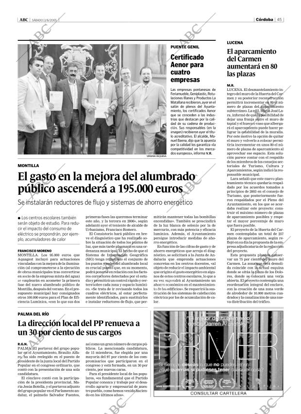 ABC CORDOBA 11-06-2005 página 45